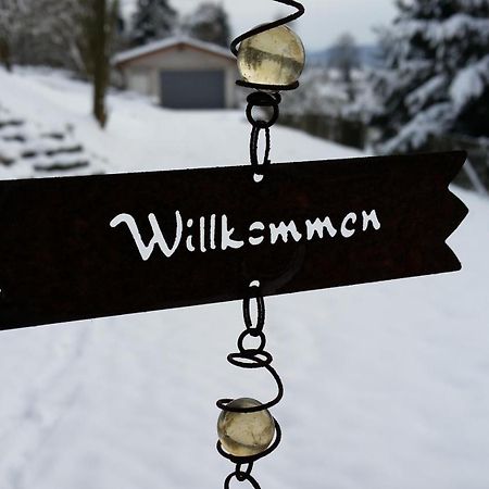 Ferienhaus Sonnenblick Entspannung Mit Sauna Kamin Und Balkon Sonneberg Eksteriør bilde